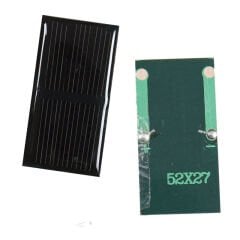 Güneş Paneli - Solar Panel 1.5V 100mA 52x27mm