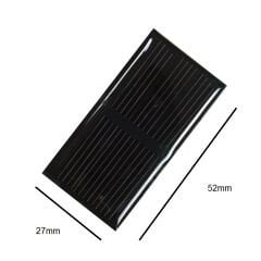 Güneş Paneli - Solar Panel 1.5V 100mA 52x27mm