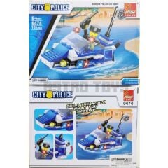 Peizhi City Police Gemi Lego 0474 - 101 Parça