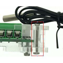 W1209 Kuluçka Termostatı Kutusu için Akrilik Şeffaf Kutu