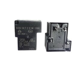 Song Chuan 832A-1A-F-C-B 12V DC 30A Minyatür Pcb Güç Rölesi - 5 Adet