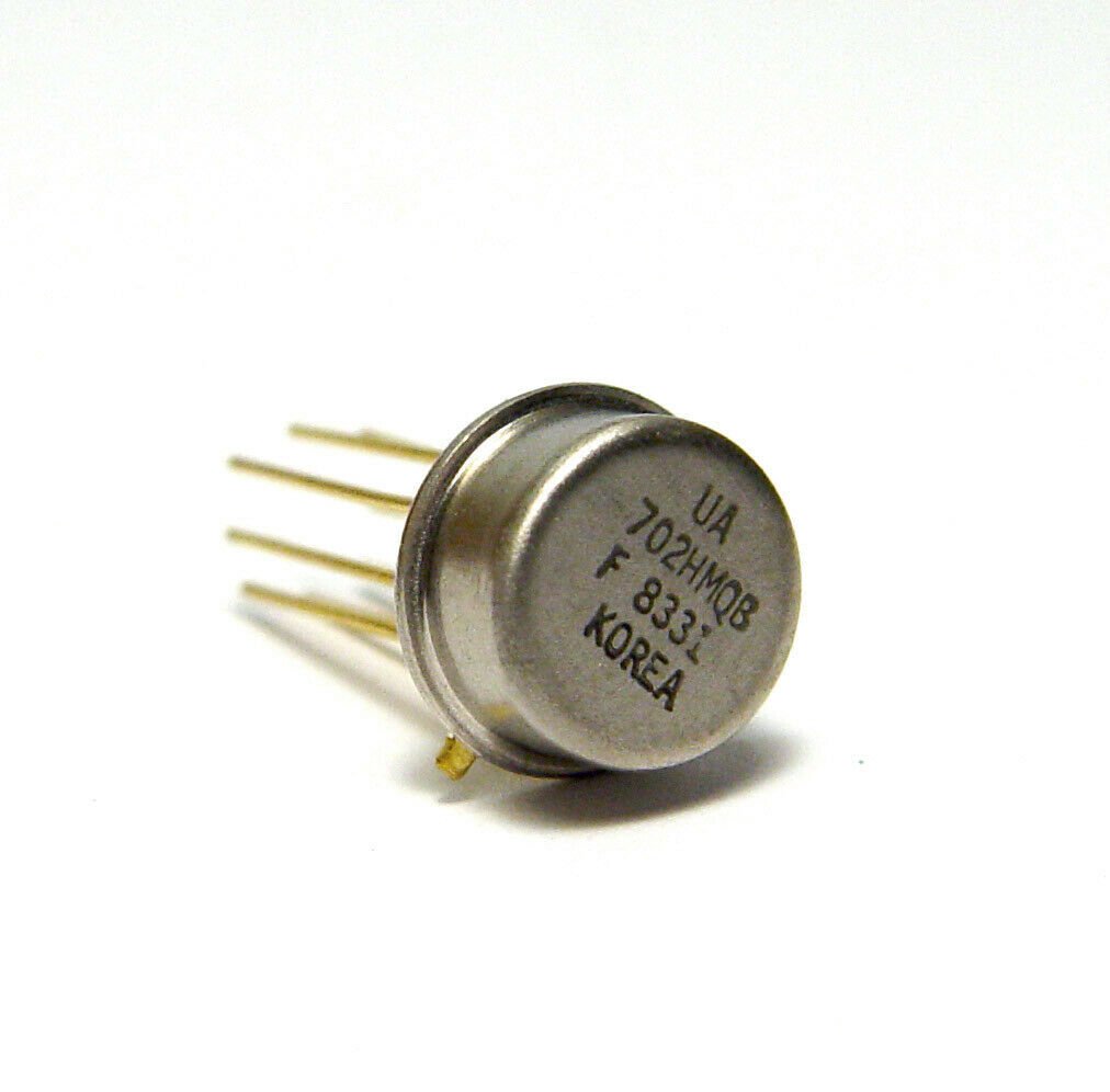 UA702 Opamp Entegresi - Metal Kılıf