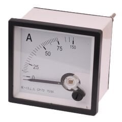 Emge Ampermetre 75-5A 72x72mm 2000V AC 50Hz