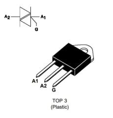 BTA41-700 TO247 40A 700V Triyak