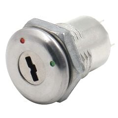 12mm Elektronik Anahtarlı Aç Kapa Kilidi - 1/2' Key Switch SPST