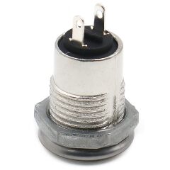 12mm Elektronik Anahtarlı Aç Kapa Kilidi - 1/2' Key Switch SPST