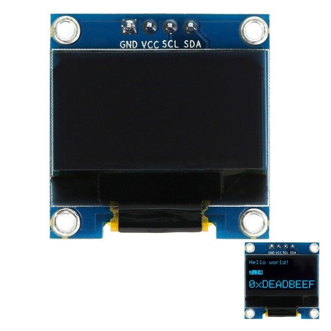 128x64 0.96 inch Oled Grafik Lcd Ekran - SSD1306 - 4 Pin I2C